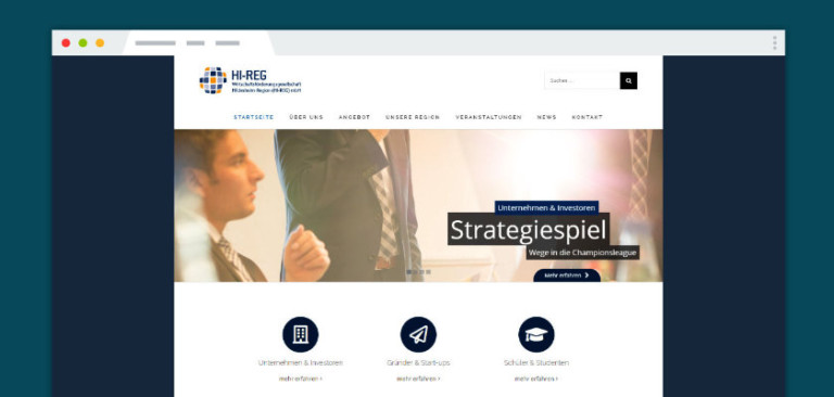Mehr über den Artikel erfahren Neukonzeption Internetauftritt HI-REG